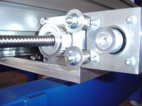 Particolare meccanico rotazione chiocciole CNIKA 204